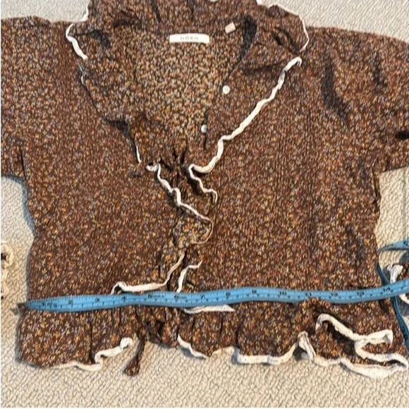 Doen Floral Ruffle Blouse - Picture 3 of 3